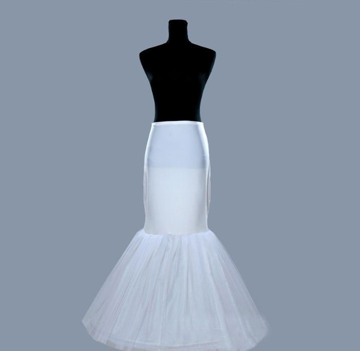 Fast Free Shipping in Stock/The elastic waist/rims/fishtail skirt support / double yarn skirt /Tiger Hill wedding dress-MOK-Pe5