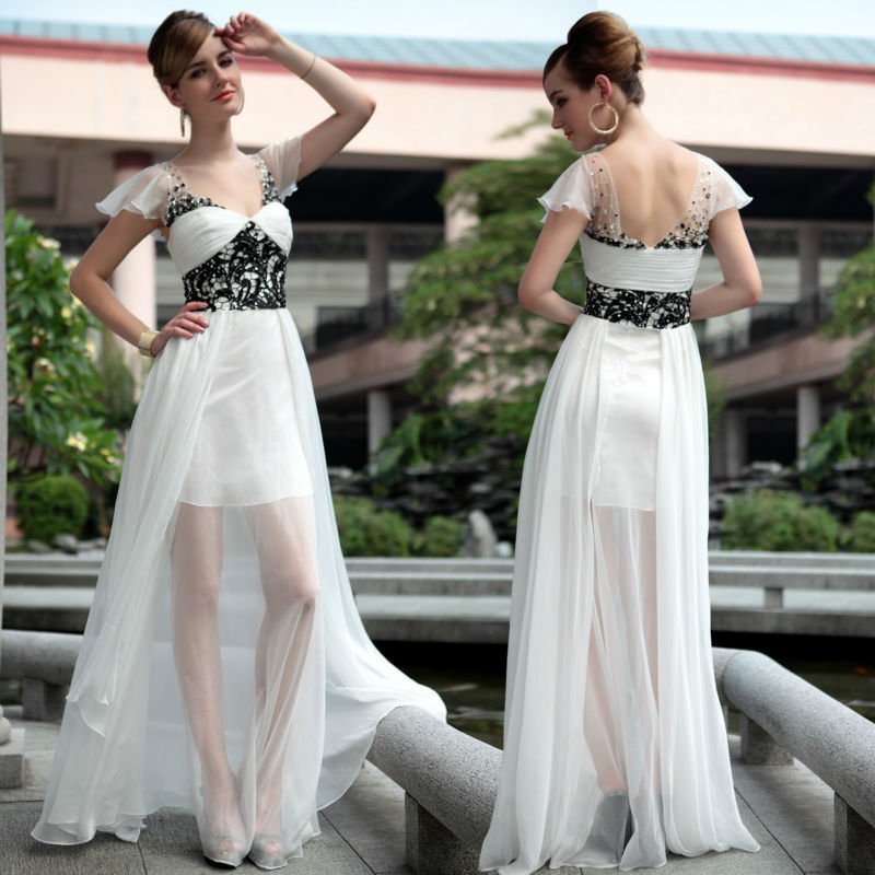 Fast shipping 2012 new design prom party Celebrity Dresses  D30656