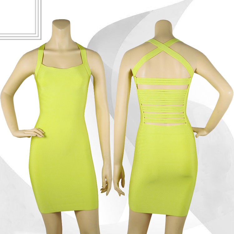 Fast Shipping 2012 Women's Knitting Celebrity Dresses Bandage Mini Evening Dresses H259