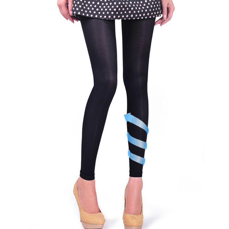 Fat burning body shaping beauty care pants stovepipe pants 680d wire thick thin