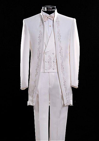 FAT  SHIPPING Hot sell mens groom white wedding dress wear suit / Bridegroom groomsmen suits / men complete designer tuxedo N220