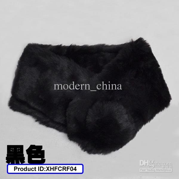 Faux Fur Scarf Fashion Colthing Woma Winter Shawl Accessories