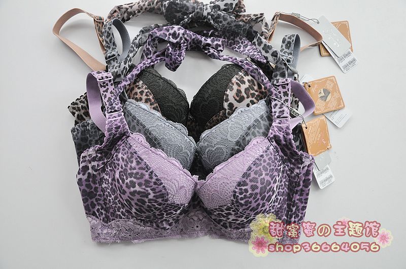Fb20068 halter-neck sexy push up concentrated adjustable ab cup bra