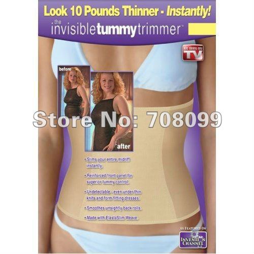 Fedex Free Shipping  Wholesales  200pcs/lot  Invisible Tummy Trimmer Instant Body Shaper Girdle Corset Slimming Belt