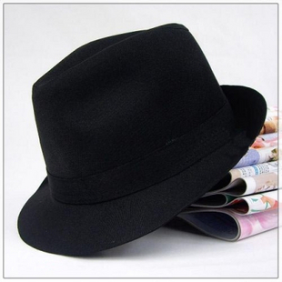 Fedoras female fashion vintage jazz hat male hat lovers summer casual hip-hop cap sunbonnet sunscreen