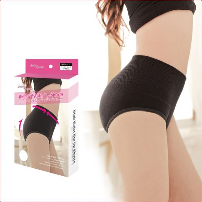 Feeling Touch Brand 100% cotton high waist abdomen drawing body shaping panties #W022