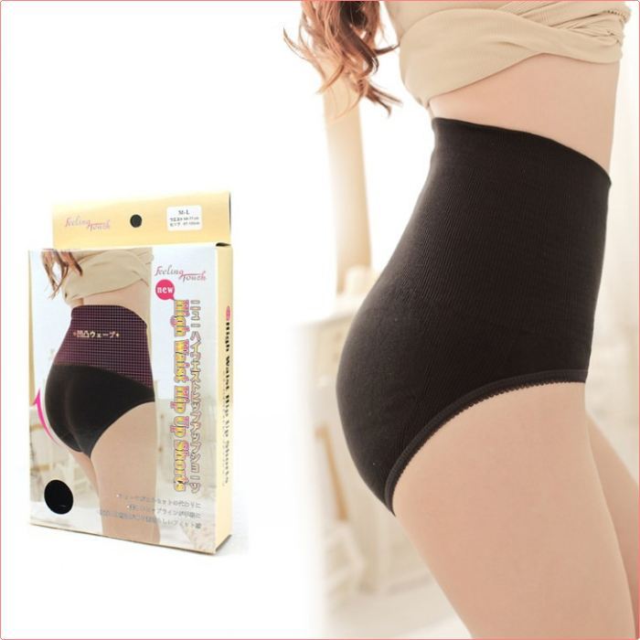 Feeling Touch Brand cotton soft hip and abdomen massage underwear thigh slimmers body shaper #W078