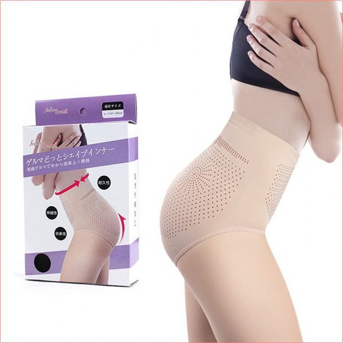 Feeling Touch Brand Infrared heating function seamless high waist briefs shaping pants stovepipe pants #W093
