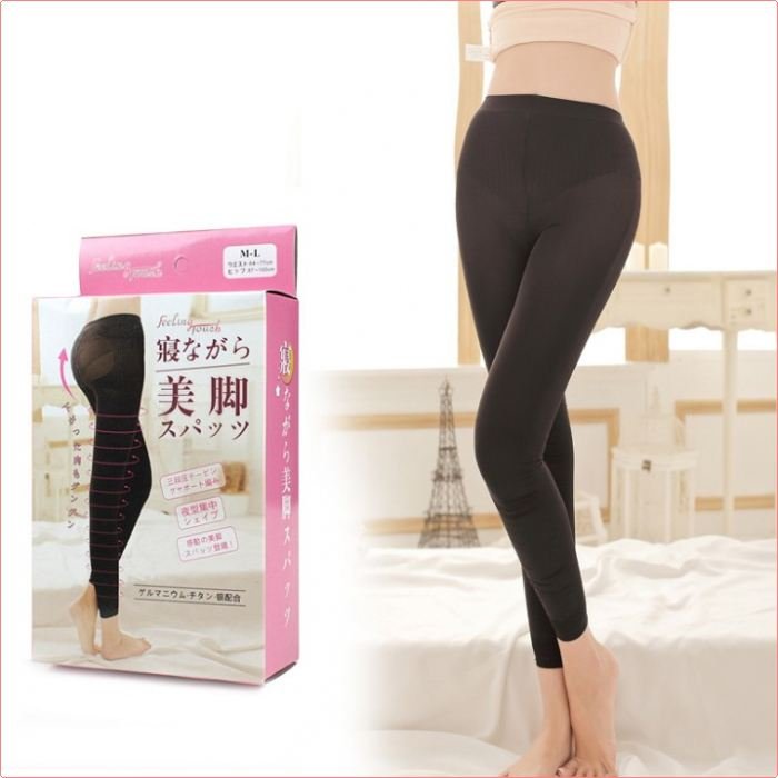 Feeling Touch Brand Three-stage pressure at night sleep stovepipe pants, body sculpting pants #W011