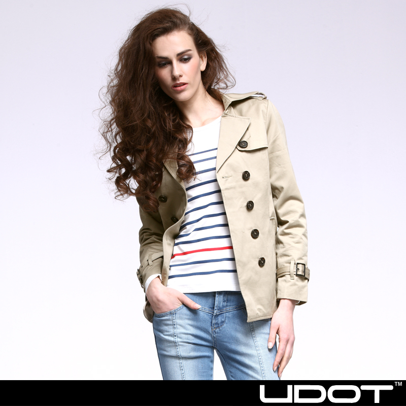 Female 2013 spring trench outerwear uj1108w150-78