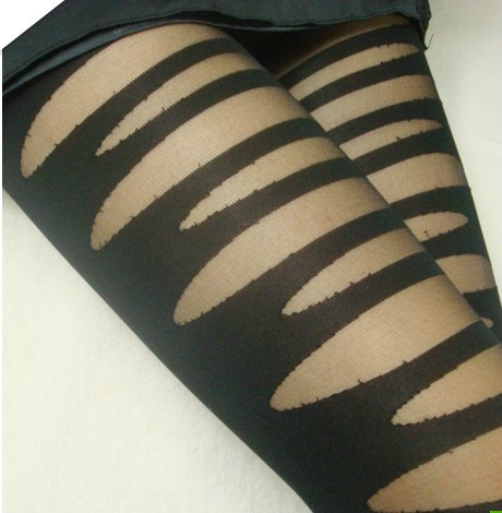 Female antidepilation sexy jack purcell hole pantyhose plus size socks
