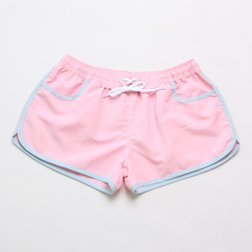 Female beach pants shorts hot springs bikini all-match 19 209
