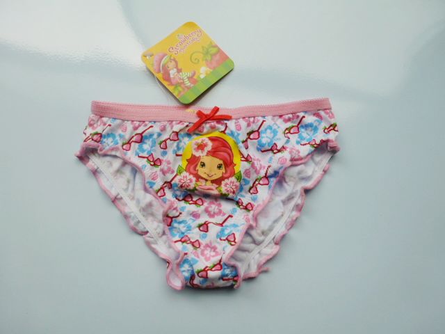 Female child 100% cotton briefs ruffle lovely panties