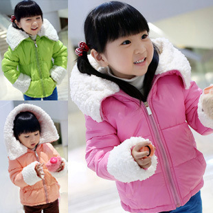 Female child baby autumn 2012 autumn and winter children's clothing child wadded jacket cotton-padded jacket outerwear clothes
