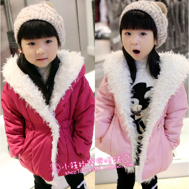 Female child baby autumn 2012 children's autumn and winter clothing child clothes wadded jacket outerwear cotton-padded jacket