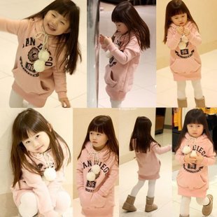 Female child baby spring 2013 clothing sweaters sweatshirt outerwear clothes