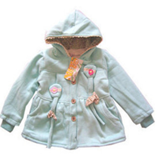 Female child spring clip cotton-padded coat cotton-padded jacket baby outerwear z