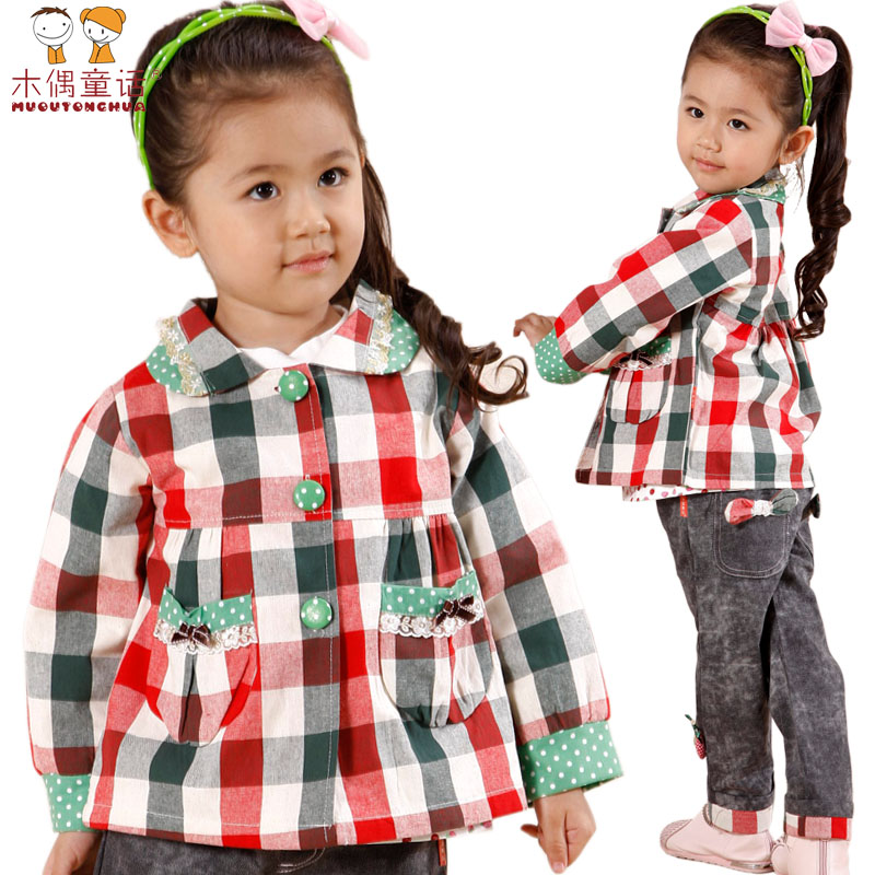 Female child top female child spring outerwear female child cardigan female child outerwear spring and autumn