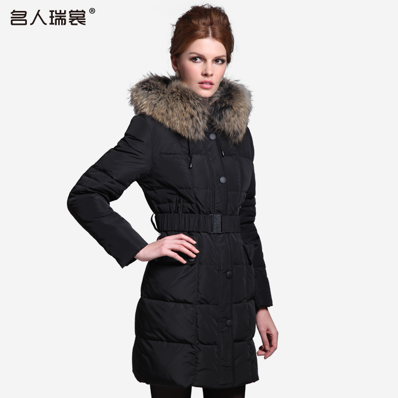 female plus size thickening slim fur collar down coat medium-long  New Arrival Hot Sale Ladies Down Jacket Winter Fashion Warm