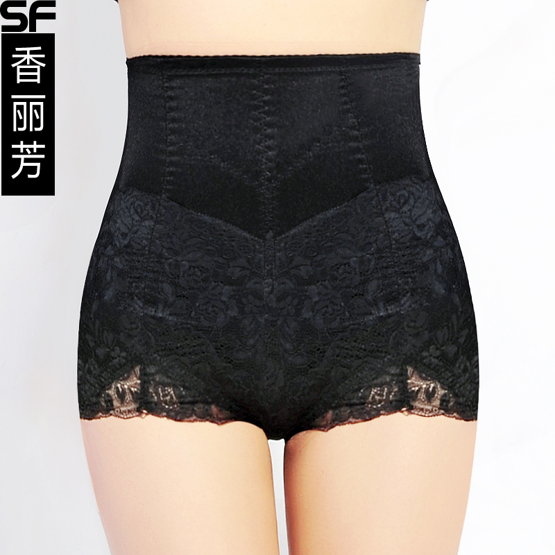 Female sexy lace high waist abdomen drawing butt-lifting panties slimming beauty care corselets body shaping pants corset pants