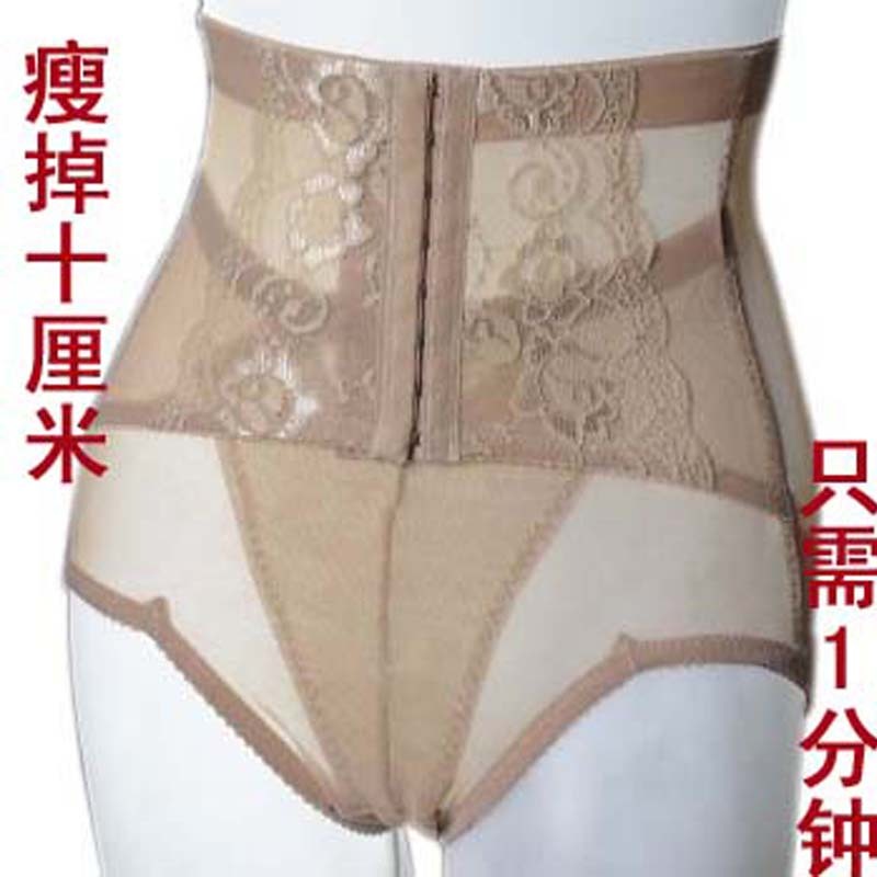 Female summer beauty care abdomen drawing slimming body shaping panties corset waist abdomen drawing shorts rousseaus