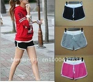 Female summer candy colors fashion hot pants/table tennis pants/sports super shorts/mini beach trousers/household pants