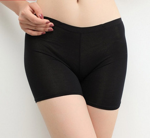 Female summer safety pants lace pants modal seamless legging elastic female plus size shorts