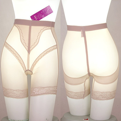 Female thin viscose breathable abdomen drawing butt-lifting 3 high waist pants body shaping pants corset pants stovepipe pants
