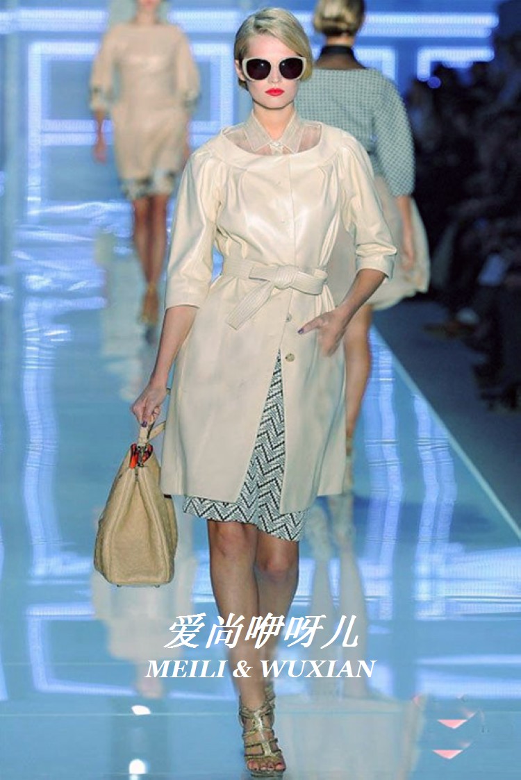 feminine dress 2012 autumn and winter fashion high quality women's t elegant slim fashion trench