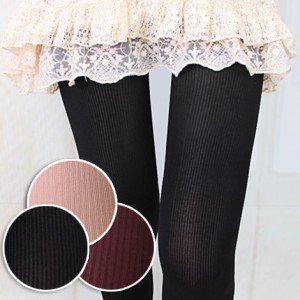 Fine straight column bar pure color pantyhose son leg thin body silk stockings