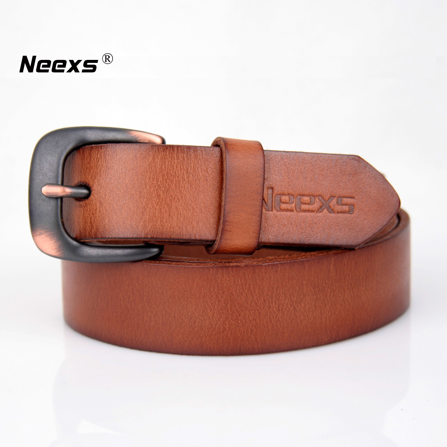 First layer of cowhide fashion reminisced female strap pin buckle casual genuine leather women's belt fashion genuine leather