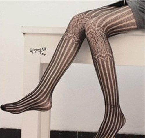 Fishnet pantyhose Sexy Ladies Retro lace hollow stockings Free shipping H-A010