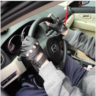 Fitness ride genuine leather gloves lucy refers to semi-finger gloves cattle sheep half glove