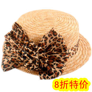Flat braid straw fedoras beach hat sun hat bucket hat