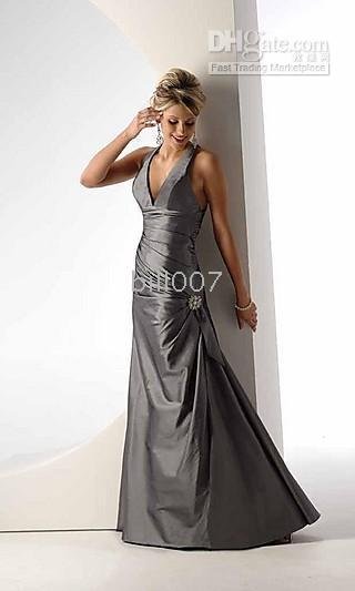 Flirt 4261 Halter Top DEvening Dresses halter prom dress Taffeta by Jobridal 2010 New Style12158