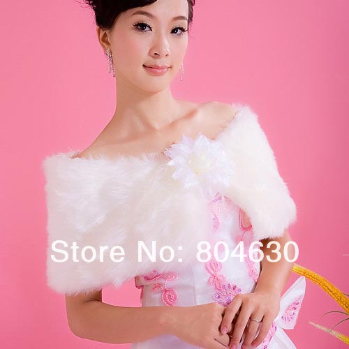 flower strip bride shawl party dress wool shawl ivory waistcoat cloak factory selling 8pcs/lot EMS free shipping