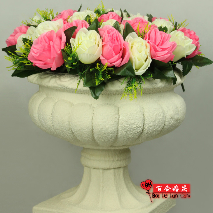 Flower wedding road cited artificial flower finished products 37