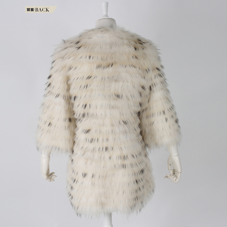 Flying Lady 2012 new special import raccoon fur grass jacket long section of Haining fur Women