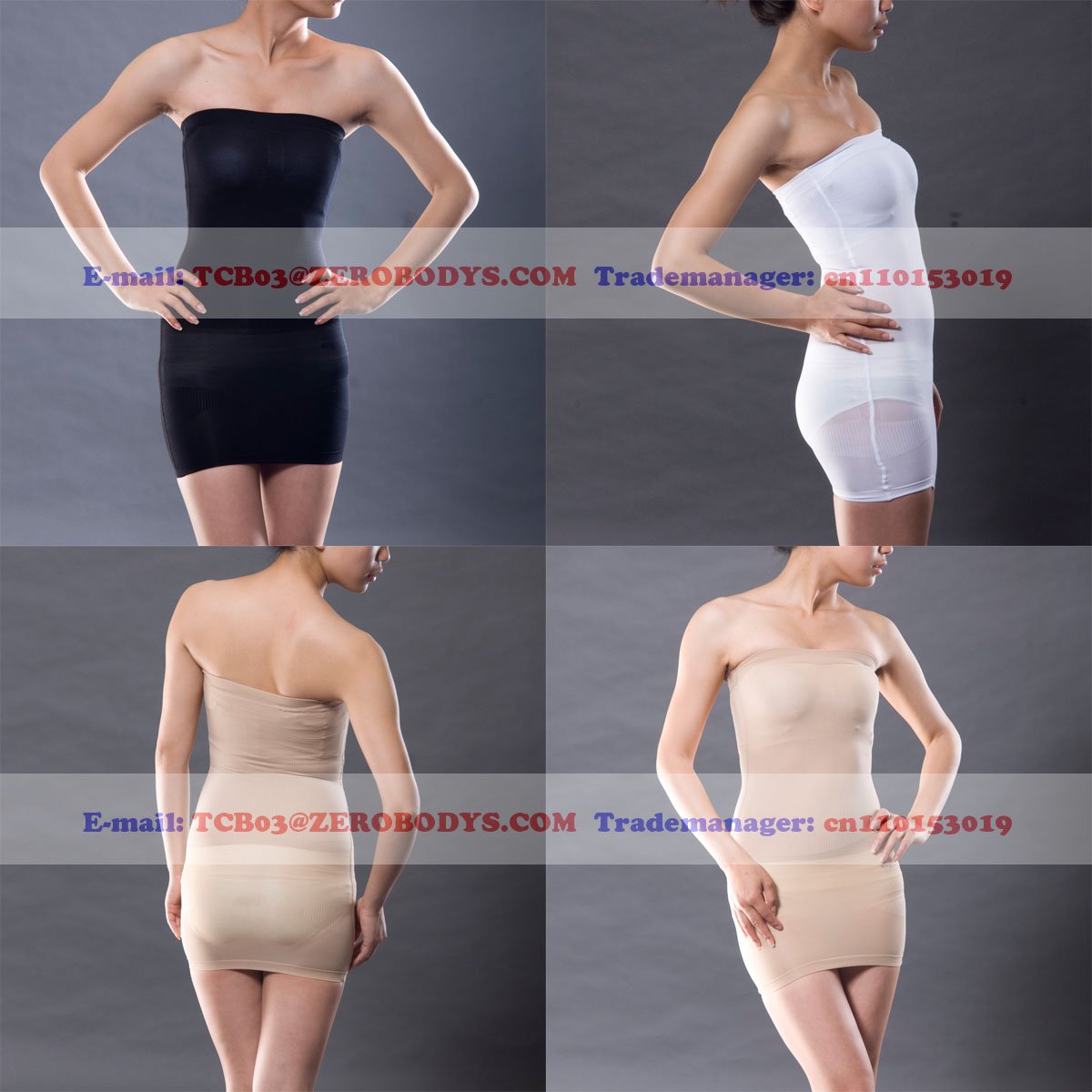 FOR RETAIL Ladies' Beauty Body  Slim And Lift Magic Body Slip Amazing Strapless Shapewear