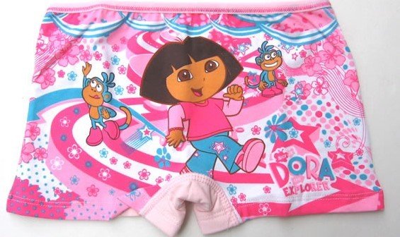 Foreign trade children cartoon underwear baby girls boxer shorts children pure cotton underwear flat