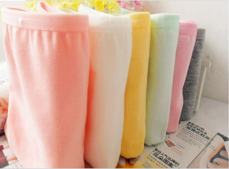 Foreign trade of the original single-candy-colored underwear comfortable and simple solid color underwear 001