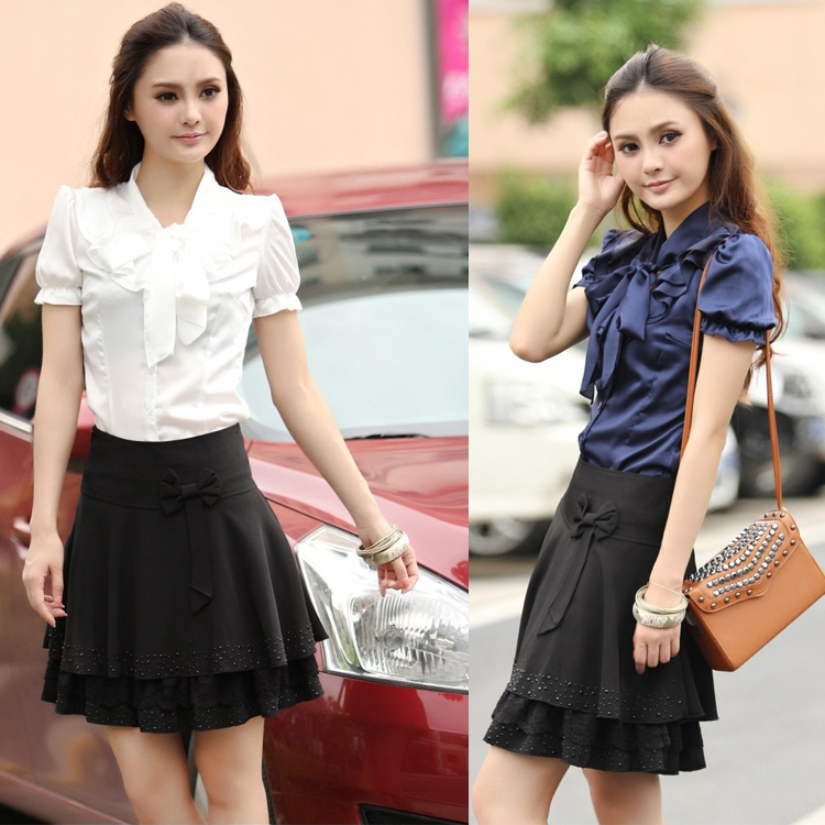 Formal professional set professional women's work wear 2012 summer fashion work wear uniform skirt