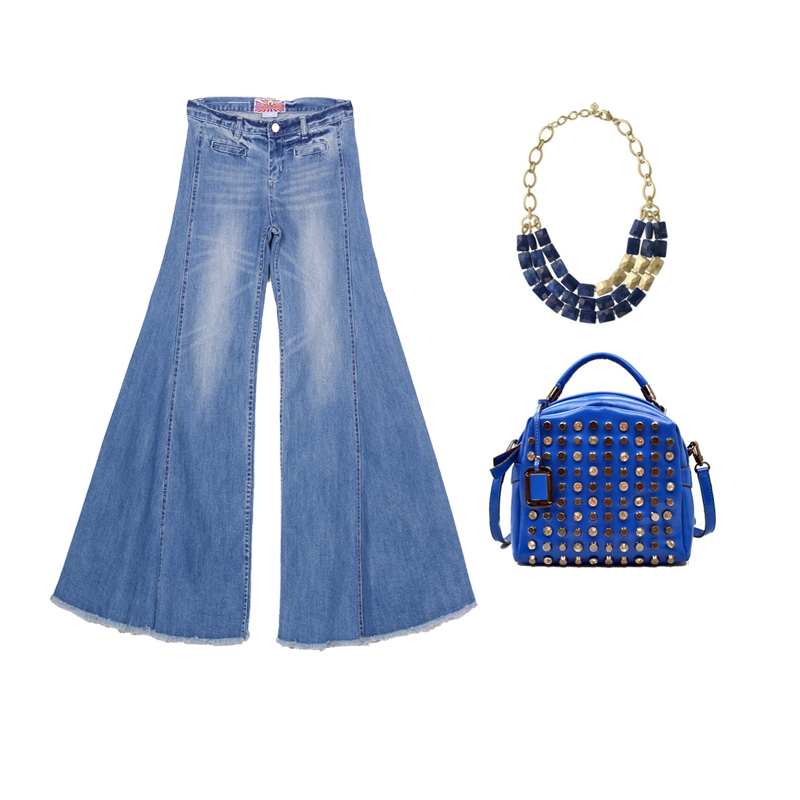 Frank J 2013 high quality fashion bottom repair big boot cut wide leg pants women's cheap women's dress