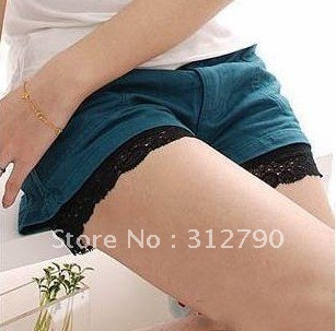 Free by China Post-- pants ,NEW of 2011 ,women's short lace panties ,security  shorts underwear. cheap,gift, 5pcs