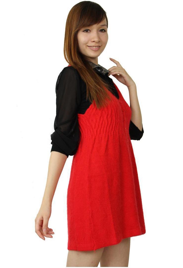 Free delivery 2013 Women autumn and winter fashion slim plus size sweater basic sweater tank dress pullover