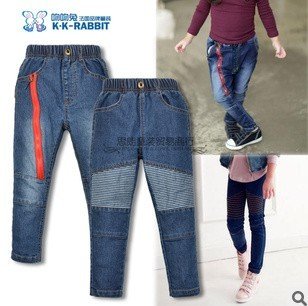 Free delivery: manufacturers selling children's clothing classic a layer of jeans(5pcs/lot)