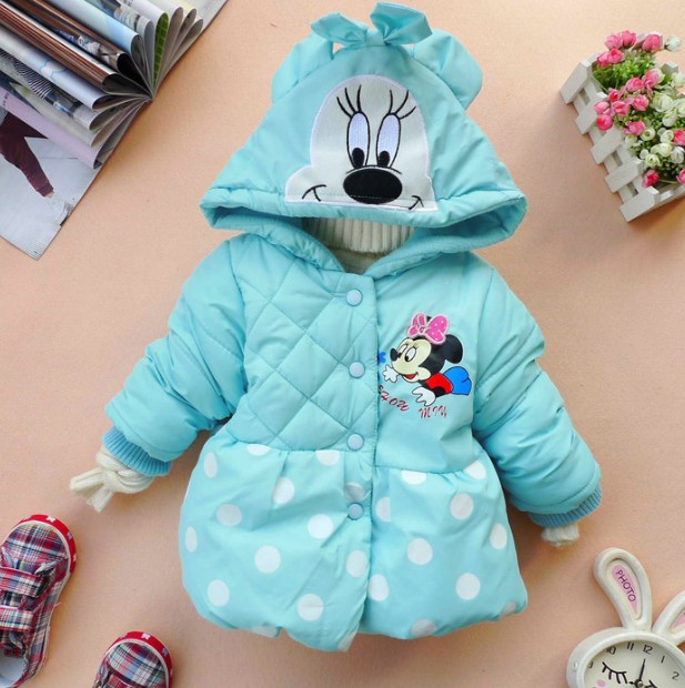 Free delivery outer MaoHaiZi cotton-padded clothes cartoon children's coat