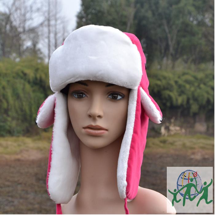 Free delivery Women's autumn and winter lei feng cap ear protector cap warm hat knitted hat