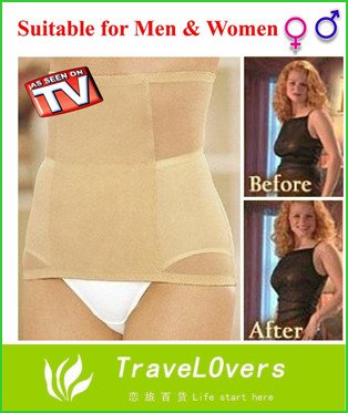 Free dhl 100pcs/lot Qualified Invisible Tummy Trimmer Slimming Belt Waist Cincher Woman's Tight