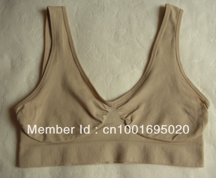 Free DHL High Quality AHH Bra As Seen On TV 3Pcs/Box Seamless Bra White /Black/Beige/Pink/Blue/Purple 90pcs/lot(30Boxes)